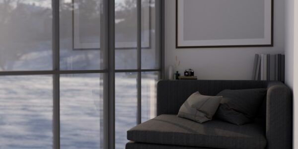 Szare okna antracytowe - jakie wnętrza najlepiej je uwydatnią